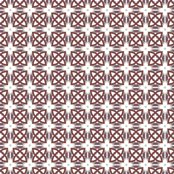 Patrón Ornamental Geométrico Sin Costuras Fondo Abstracto — Archivo Imágenes Vectoriales