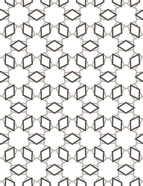 Padrão Ornamental Geométrico Sem Costura Resumo Contexto — Vetor de Stock