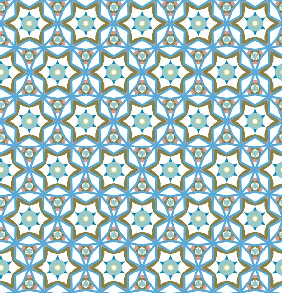 Patrón Ornamental Geométrico Sin Costuras Fondo Abstracto — Archivo Imágenes Vectoriales