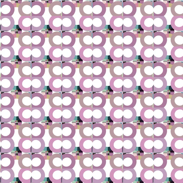 Patrón Ornamental Geométrico Sin Costuras Fondo Abstracto — Vector de stock