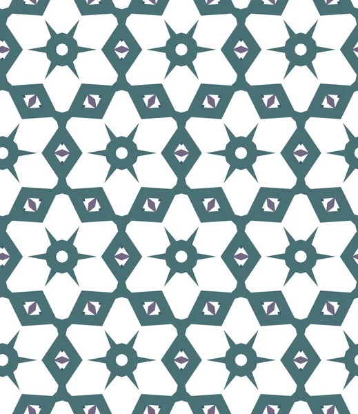 Nahtlose Geometrische Ornamentmuster Abstrakter Hintergrund Vektorillustration — Stockvektor