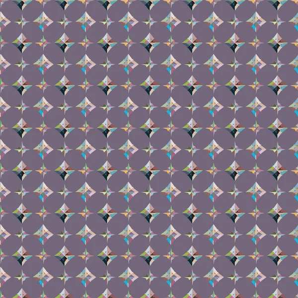 Patrón Ornamental Geométrico Sin Costuras Fondo Abstracto — Vector de stock