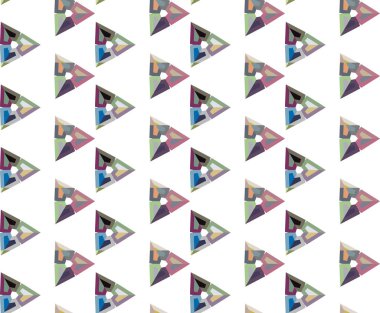Kusursuz geometrik süs deseni. soyut arkaplan