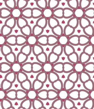 Kusursuz geometrik süs deseni. Soyut arkaplan, vektör illüstrasyonu