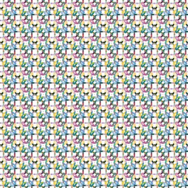 Kusursuz geometrik süs deseni. soyut arkaplan