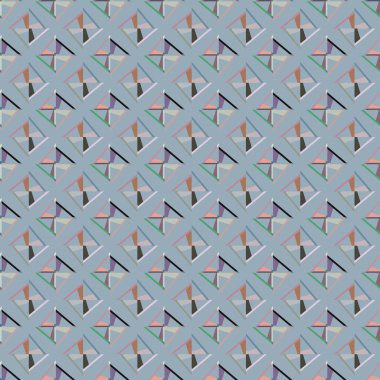 Kusursuz geometrik süs deseni. Soyut arkaplan, vektör illüstrasyonu