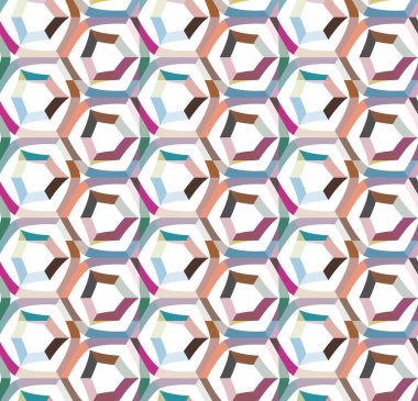 Kusursuz geometrik süs deseni. soyut arkaplan