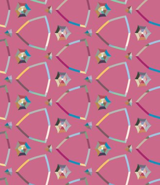 Kusursuz geometrik süs deseni. soyut arkaplan