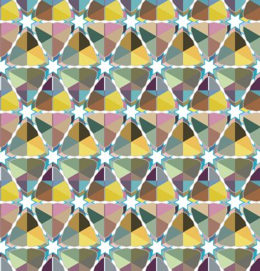 Kusursuz geometrik süs deseni. Soyut arkaplan, vektör illüstrasyonu