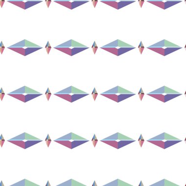 Kusursuz geometrik süs deseni. Soyut arkaplan, vektör illüstrasyonu