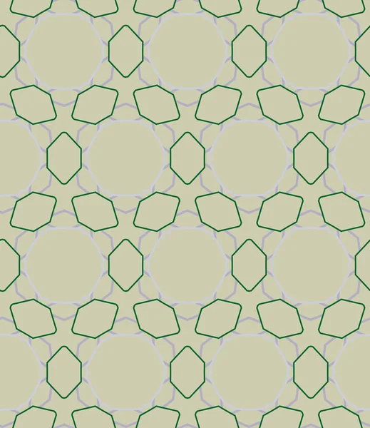 Patrón Ornamental Geométrico Sin Costuras Fondo Abstracto — Vector de stock