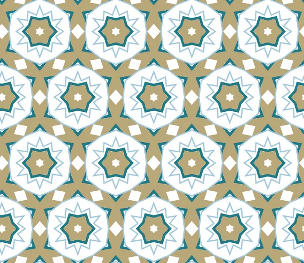 Patrón Ornamental Geométrico Sin Costuras Fondo Abstracto — Vector de stock