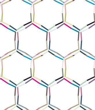 Kusursuz geometrik süs deseni. Soyut arkaplan, vektör illüstrasyonu