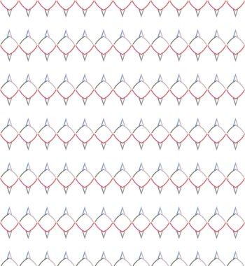 Kusursuz geometrik süs deseni. Soyut arkaplan, vektör illüstrasyonu