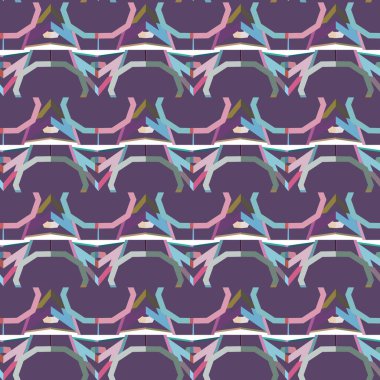 Kusursuz geometrik süs deseni. soyut arkaplan