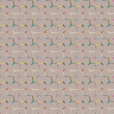 Kusursuz geometrik süs deseni. soyut arkaplan