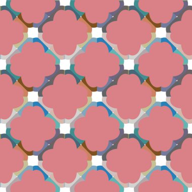 Kusursuz geometrik süs deseni. soyut arkaplan