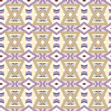 Kusursuz geometrik süs deseni. Soyut arkaplan, vektör illüstrasyonu