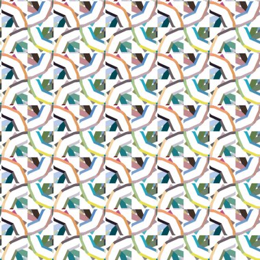 Kusursuz geometrik süs deseni. soyut arkaplan