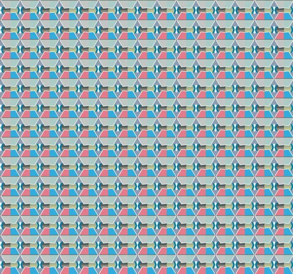 Motif Ornemental Géométrique Sans Couture Fond Abstrait — Image vectorielle