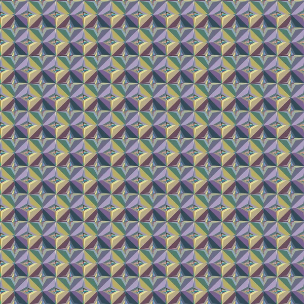 Patrón Ornamental Geométrico Sin Costuras Fondo Abstracto — Vector de stock