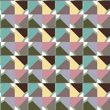 Kusursuz geometrik süs deseni. Soyut arkaplan, vektör illüstrasyonu