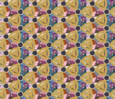 Kusursuz geometrik süs deseni. Soyut arkaplan, vektör illüstrasyonu
