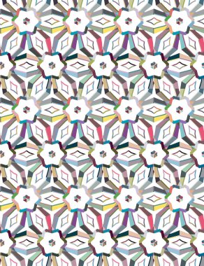 Kusursuz geometrik süs deseni. soyut arkaplan