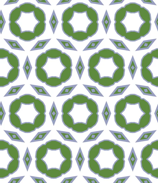 Nahtlose Geometrische Ornamentmuster Abstrakter Hintergrund — Stockvektor