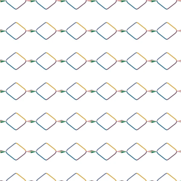 Motif Ornemental Géométrique Sans Couture Fond Abstrait — Image vectorielle