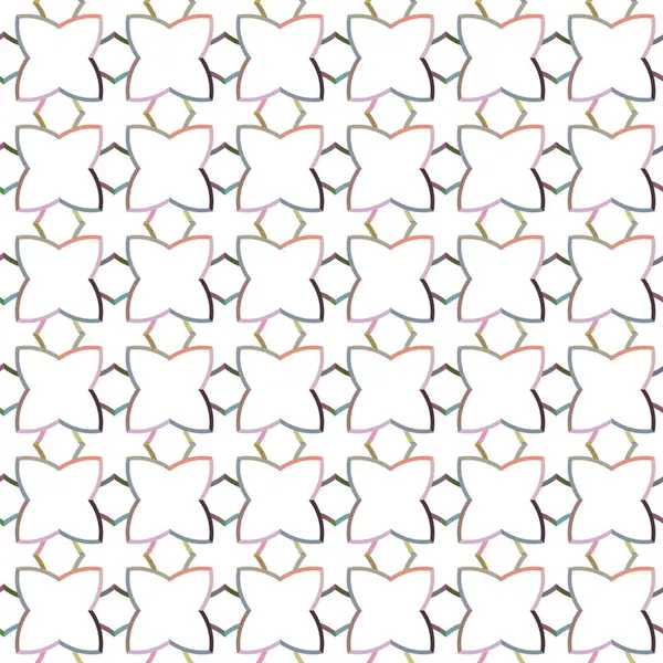 Modello Ornamentale Geometrico Senza Cuciture Sfondo Astratto Illustrazione Vettoriale — Vettoriale Stock