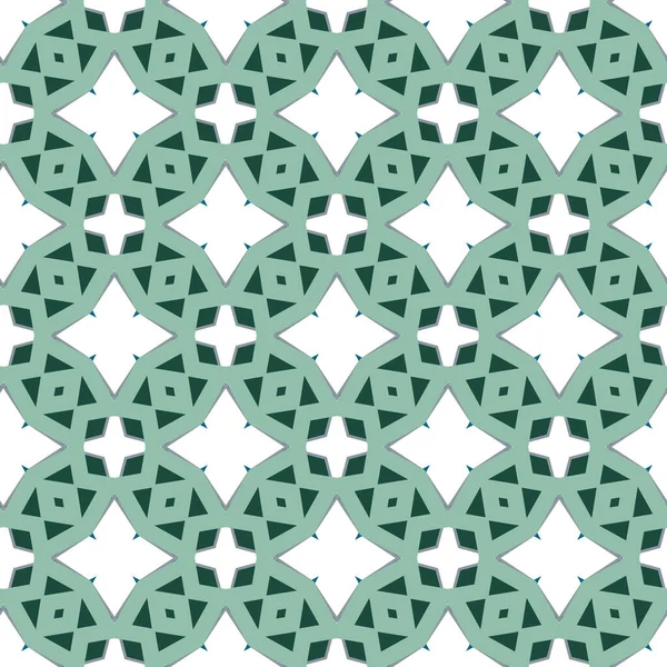 Nahtlose Geometrische Ornamentmuster Abstrakter Hintergrund — Stockvektor