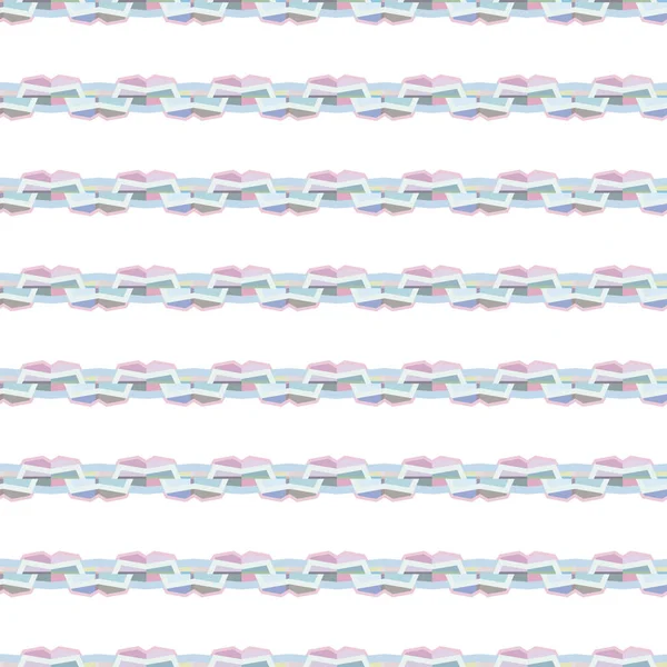 Безшовний Геометричний Декоративний Візерунок Абстрактний Фон — стоковий вектор