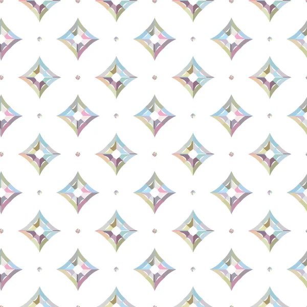 Patrón Ornamental Geométrico Sin Costuras Fondo Abstracto — Archivo Imágenes Vectoriales