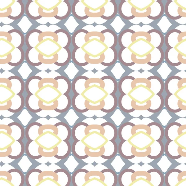 Motif Ornemental Géométrique Sans Couture Fond Abstrait — Image vectorielle