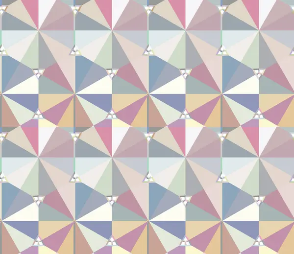 Patrón Ornamental Geométrico Sin Costuras Fondo Abstracto — Vector de stock