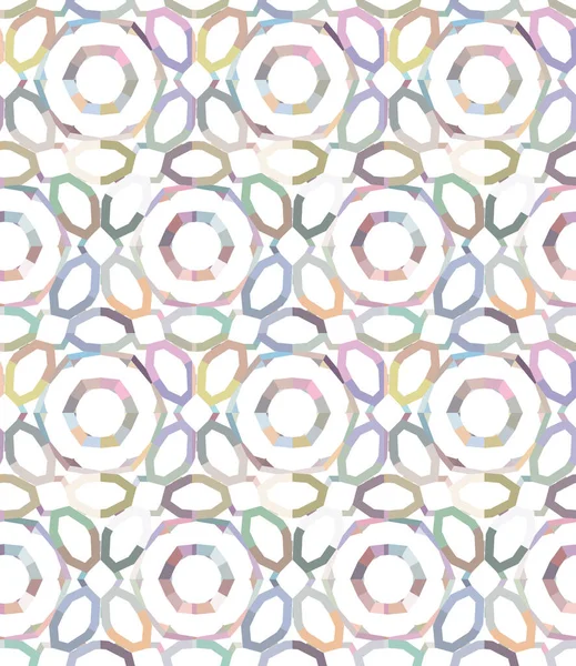 Patrón Ornamental Geométrico Sin Costuras Fondo Abstracto — Archivo Imágenes Vectoriales