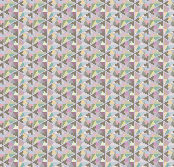 Patrón Ornamental Geométrico Sin Costuras Fondo Abstracto — Vector de stock