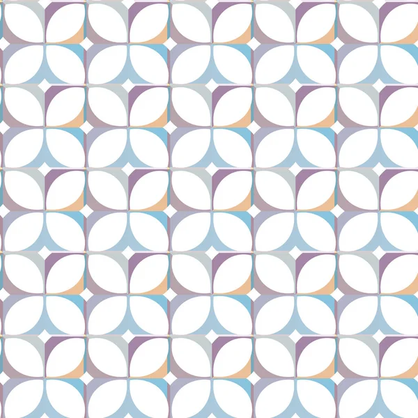 Patrón Ornamental Geométrico Sin Costuras Fondo Abstracto — Vector de stock