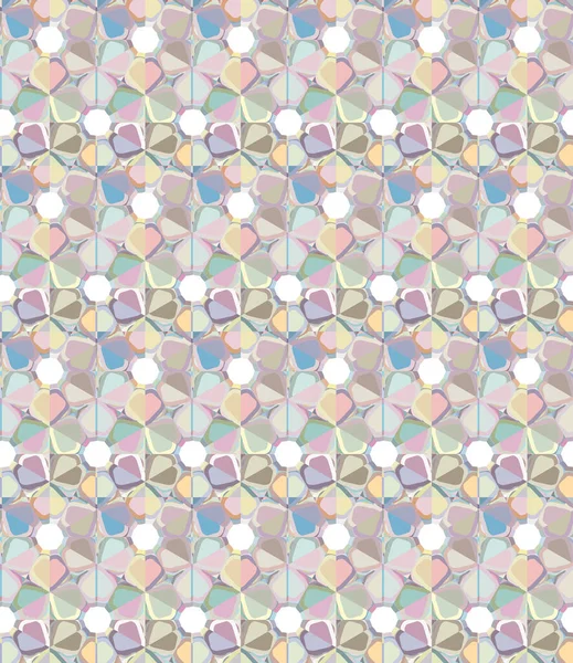 Patrón Ornamental Geométrico Sin Costuras Fondo Abstracto — Archivo Imágenes Vectoriales