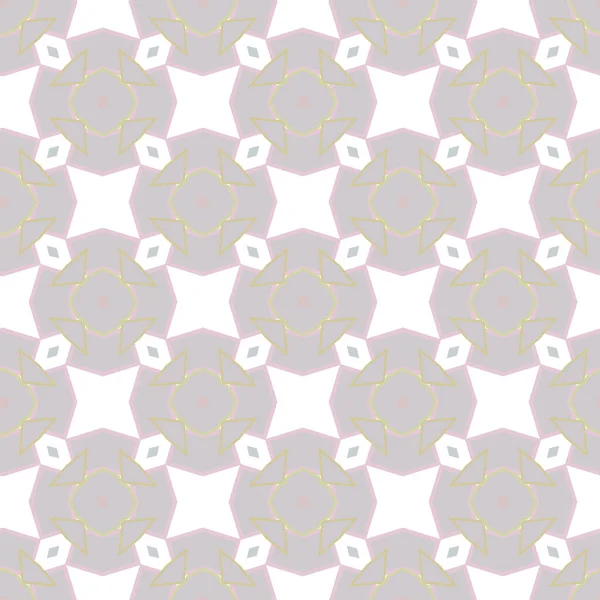 Patrón Ornamental Geométrico Sin Costuras Fondo Abstracto — Vector de stock