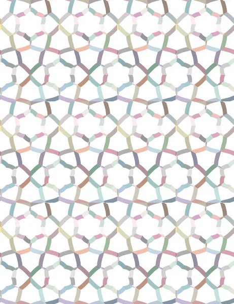 Patrón Ornamental Geométrico Sin Costuras Fondo Abstracto — Vector de stock