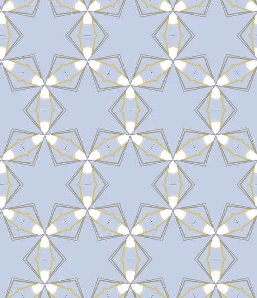 Patrón Ornamental Geométrico Sin Costuras Fondo Abstracto — Vector de stock