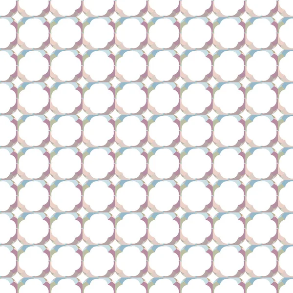 Patrón Ornamental Geométrico Sin Costuras Fondo Abstracto — Vector de stock