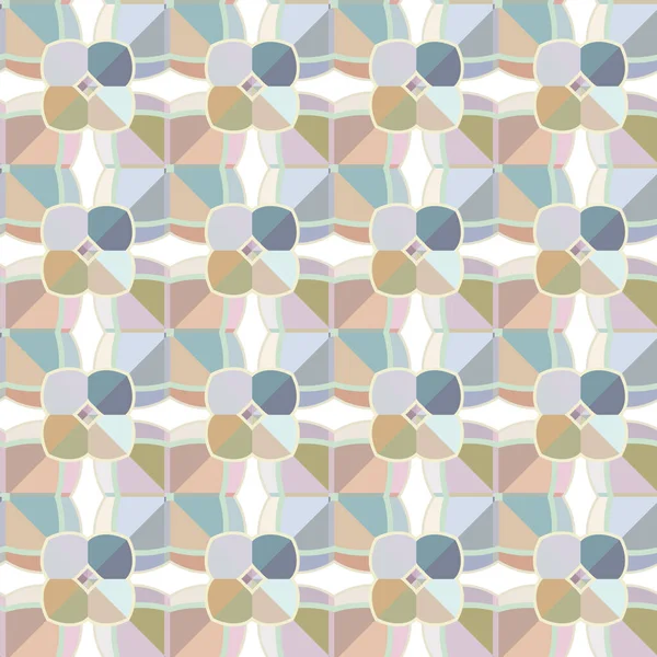 Patrón Ornamental Geométrico Sin Costuras Fondo Abstracto — Archivo Imágenes Vectoriales