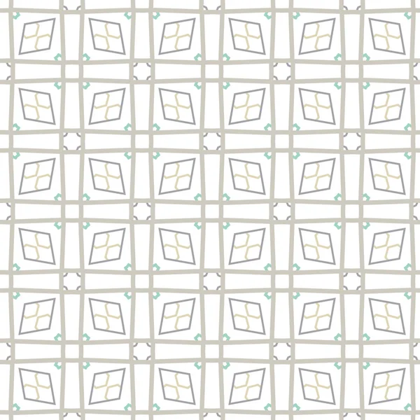 Nahtlose Geometrische Ornamentmuster Abstrakter Hintergrund — Stockvektor