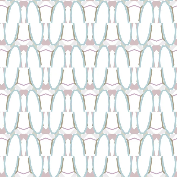 Motif Ornemental Géométrique Sans Couture Fond Abstrait — Image vectorielle