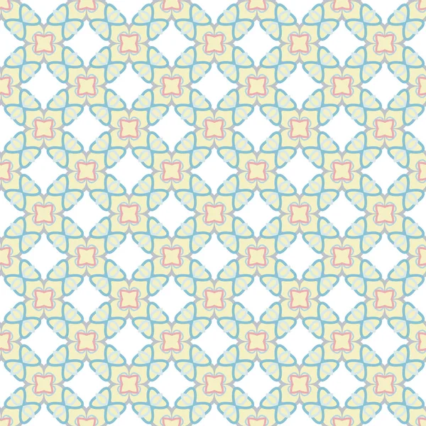 Motif Ornemental Géométrique Sans Couture Fond Abstrait — Image vectorielle