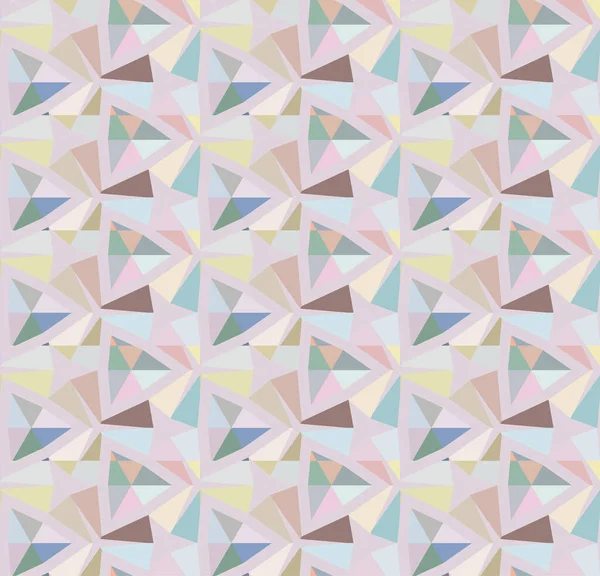 Naadloos Geometrisch Ornamentspatroon Abstracte Achtergrond — Stockvector