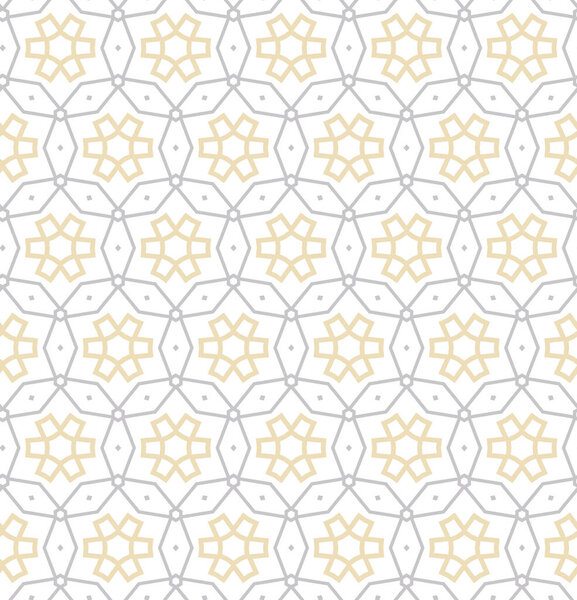Seamless geometric ornamental pattern. Abstract background.